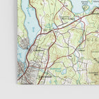 Lake Winnipesaukee Map (1986) Poster Gallery Image 3