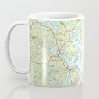 Lake Winnipesaukee Map (1986) Coffee Mug Gallery Image 3