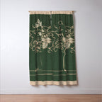 Minimalist Flowers In A Vase Window Curtain Gallery Image 3