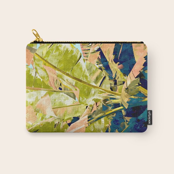 Blush Banana Tree Carry All Pouch Gallery Image 1