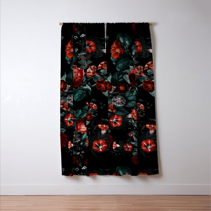 Midnight Garden II Window Curtain Gallery Image 3