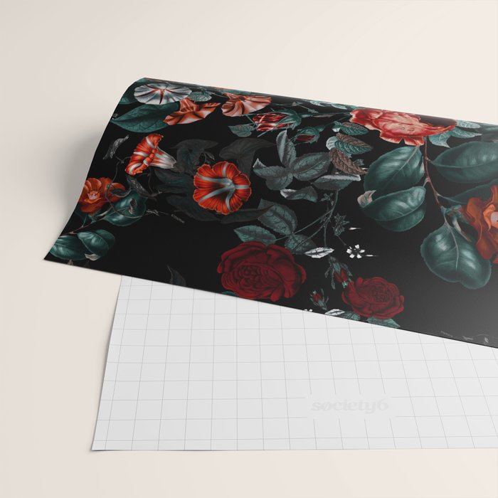 Midnight Garden II Wrapping Paper Gallery Image 2