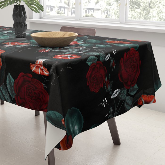 Midnight Garden II Tablecloth Gallery Image 3
