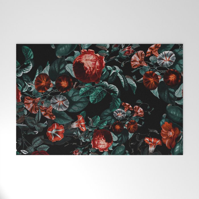 Midnight Garden II Welcome Mat Gallery Image 1