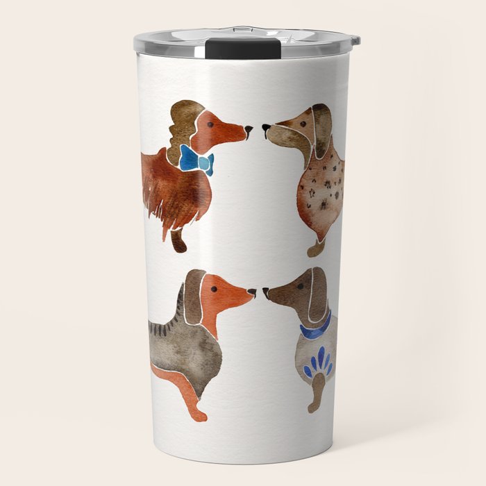 Dachshunds Travel Mug Gallery Image 1