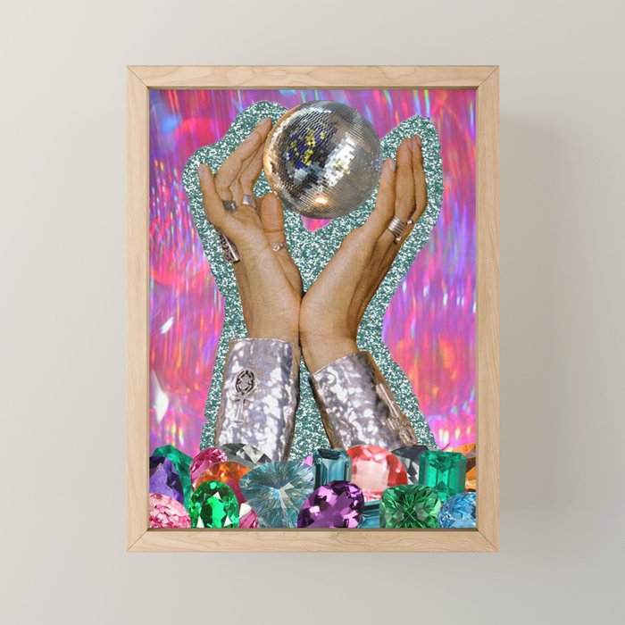 Power of Disco Mini Art Print Gallery Image 1