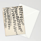 Minimal Abstract Leaves 19 Stationery Card Gallery Image 2