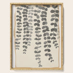 Minimal Abstract Leaves 19 Serving Tray Gallery Image 1