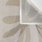 Natural Flow And Glamour Leave Shapes Bohemian Balance Wall Tapestry Gallery Image 3