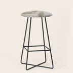 Natural Flow And Glamour Leave Shapes Bohemian Balance Stool Gallery Image 1