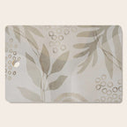 Natural Flow And Glamour Leave Shapes Bohemian Balance Cutting Board Gallery Image 1