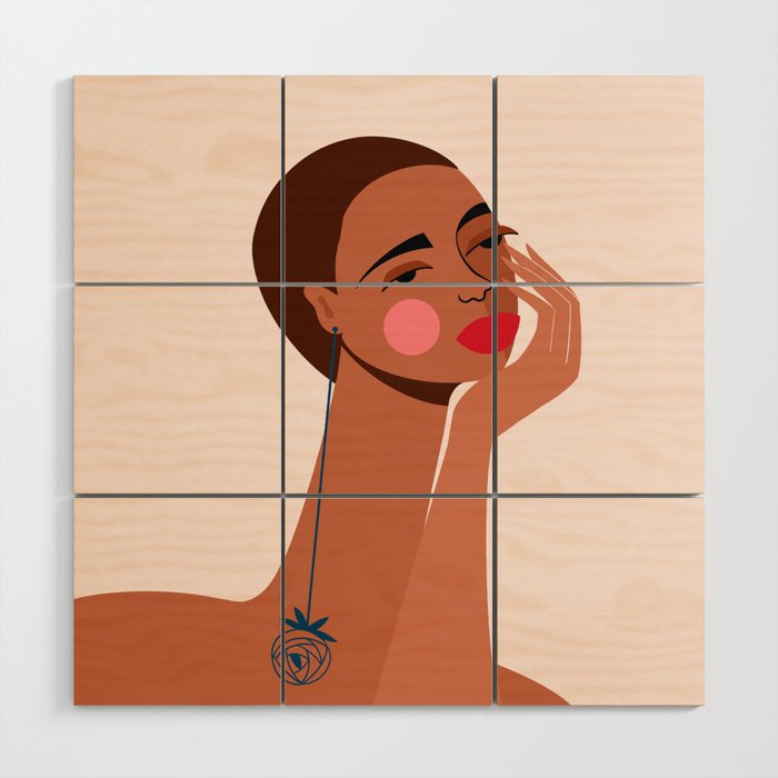 Daydreaming Wood Wall Art Gallery Image 1