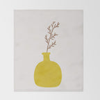 Little Vase Design 3 Throw Blanket Gallery Image 2