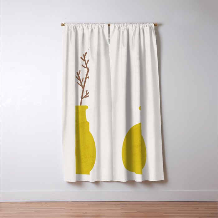 Little Vase Design 3 Window Curtain Gallery Image 3