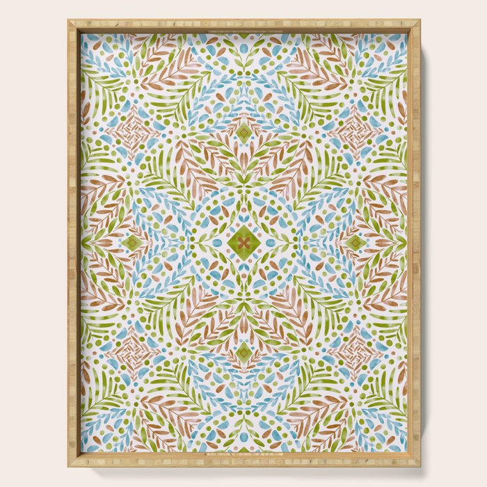 Natural Foliage Fusion G Serving Tray Gallery Image 1