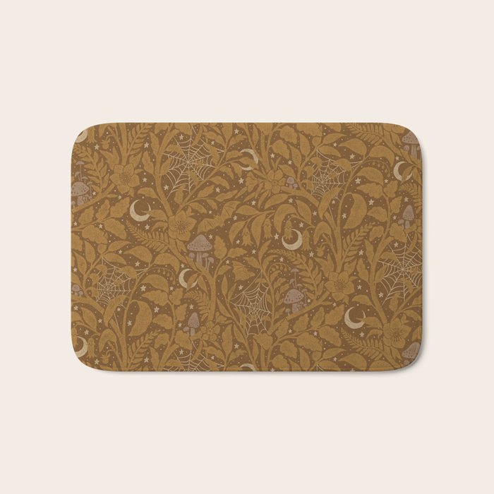 Mysterious Garden - bronze Bath Mat Gallery Image 1
