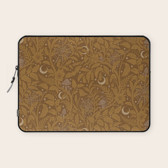 Mysterious Garden - bronze Laptop Sleeve Gallery Image 1