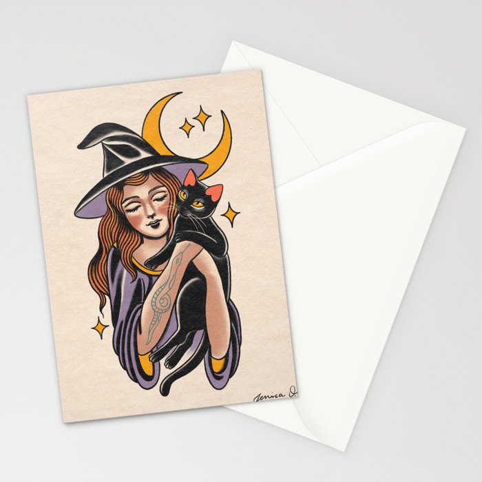 The sweet witch Stationery Card Gallery Image 2