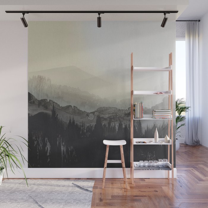 Forest View Wall Mural Gallery Image 1