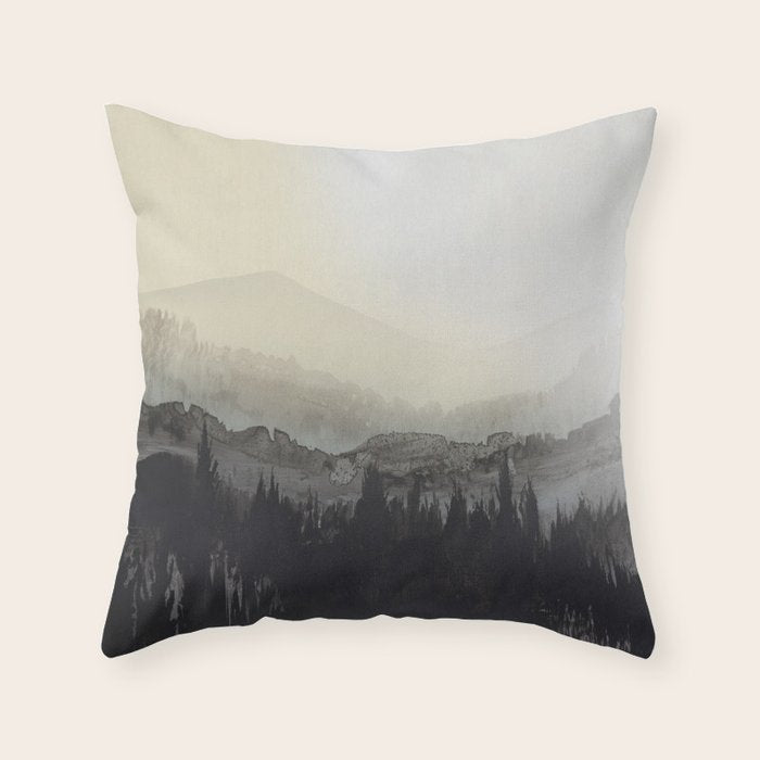 Forest View Throw Pillow Gallery Image 1