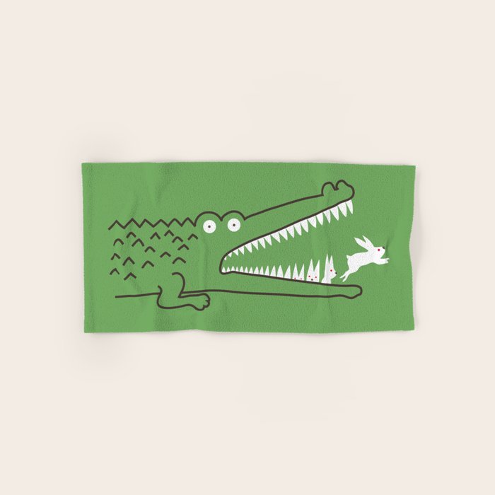 Mr. Croc's Nightmare Bath Towel Gallery Image 1