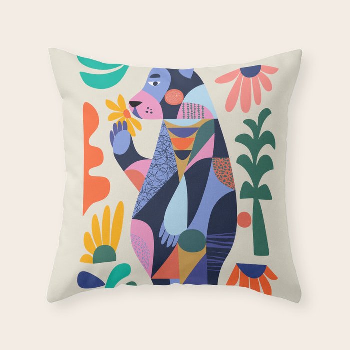 Black Bear Throw Pillow Gallery Image 6