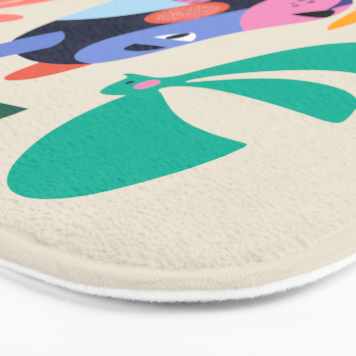 Black Bear Bath Mat Gallery Image 3