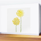 two abstract dandelions watercolor Wall Mural Gallery Image 2