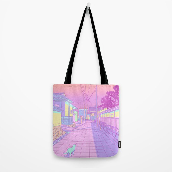 Kyoto Cats Tote Bag Gallery Image 2