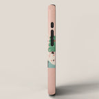 Festive Winter Hut in pink iPhone Case Gallery Image 2