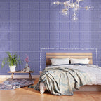 Greek Key (Navy Blue & White Pattern) Wallpaper Gallery Image 3