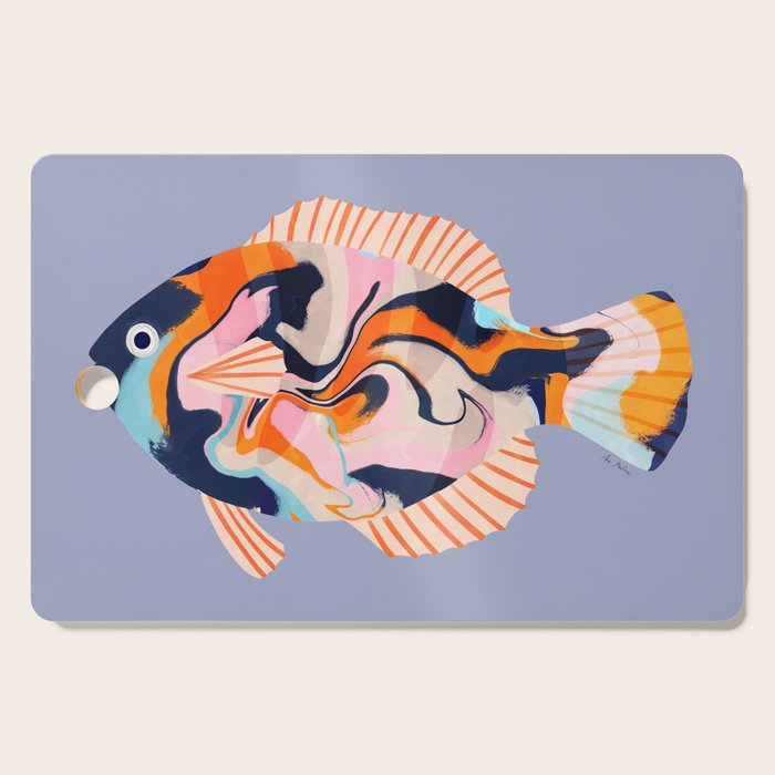 Tropical fish Cutting Board Gallery Image 1