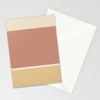 Contemporary Color Block XLII Stationery Card Gallery Image 2