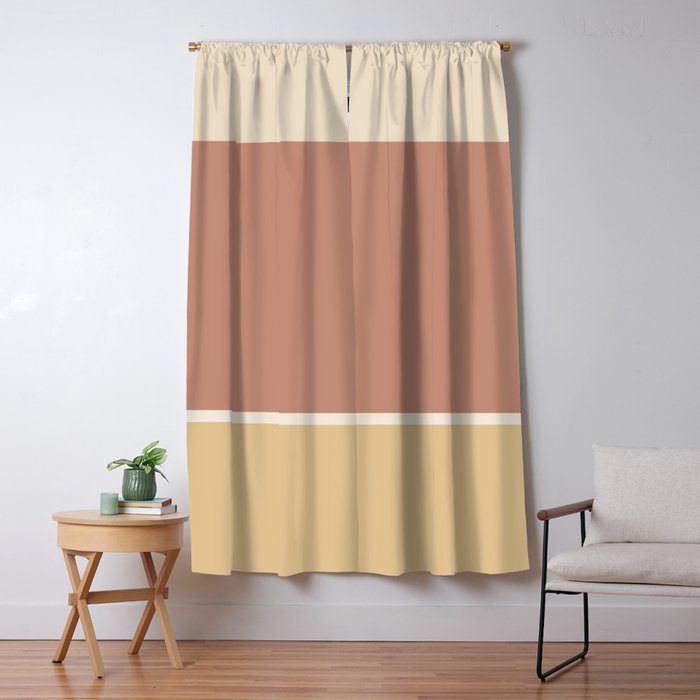 Contemporary Color Block XLII Window Curtain Gallery Image 5