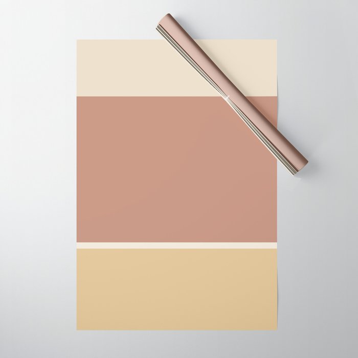 Contemporary Color Block XLII Wrapping Paper Gallery Image 1