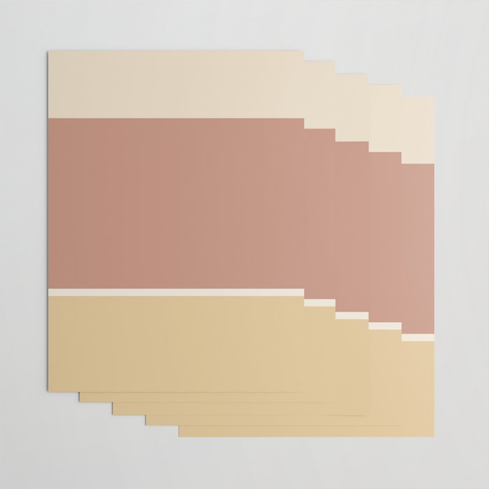 Contemporary Color Block XLII Wrapping Paper Gallery Image 3