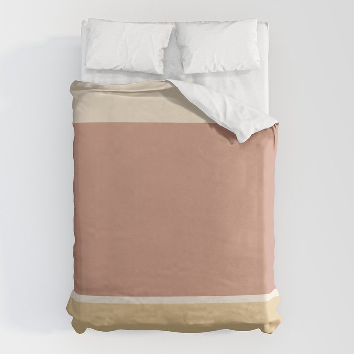 Contemporary Color Block XLII Duvet Cover Gallery Image 6