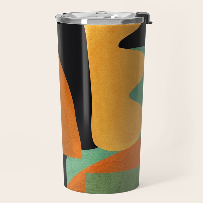 Minimal Modern Abstract 32 Travel Mug Gallery Image 2