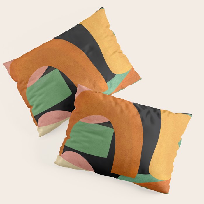 Minimal Modern Abstract 32 Pillow Sham Gallery Image 1