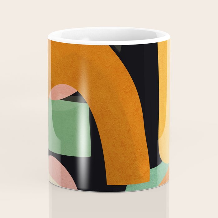 Minimal Modern Abstract 32 Coffee Mug Gallery Image 4