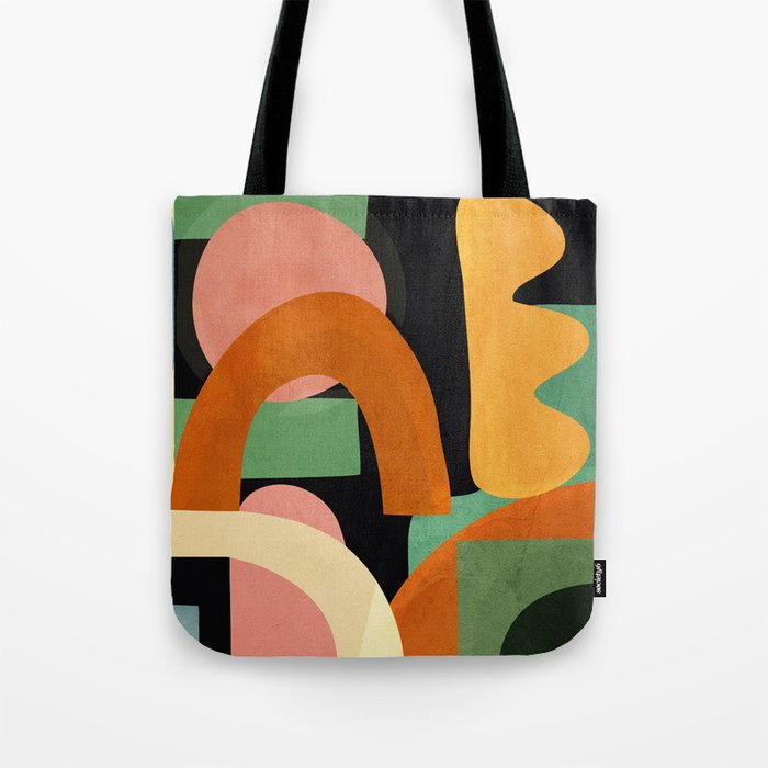Minimal Modern Abstract 32 Tote Bag Gallery Image 1