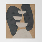 Abstract Balance 12 Throw Blanket Gallery Image 2