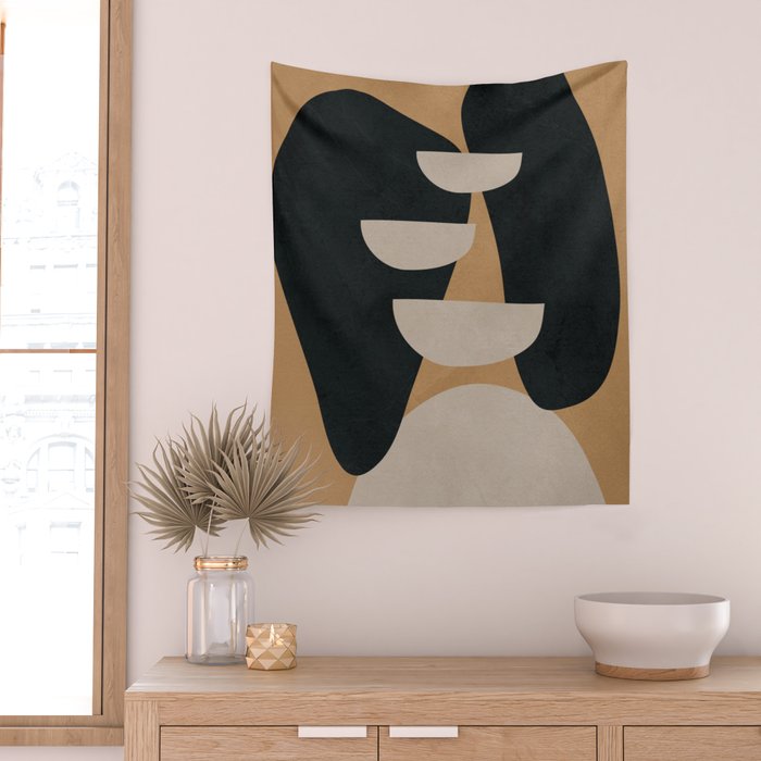 Abstract Balance 12 Wall Tapestry Gallery Image 2