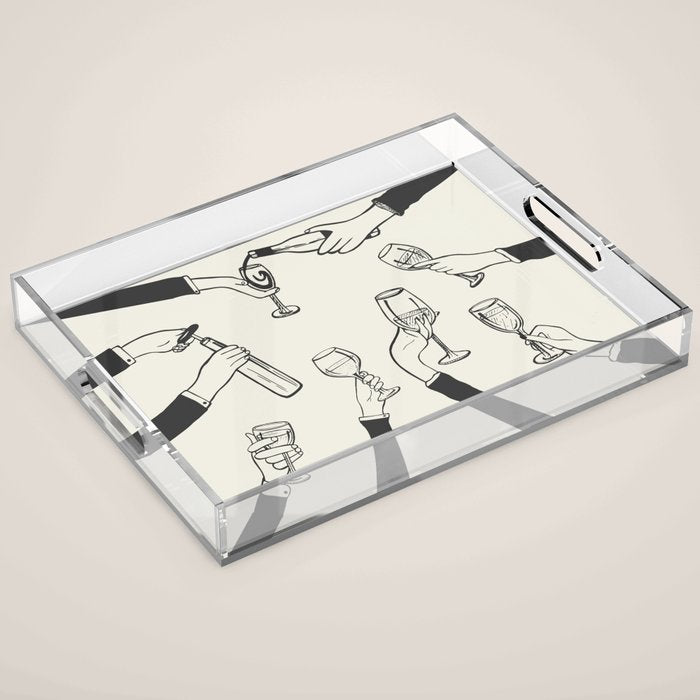 Keep 'Em Coming Acrylic Tray Gallery Image 1