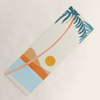 Palm Island Sunset Landscape Yoga Mat Gallery Image 1