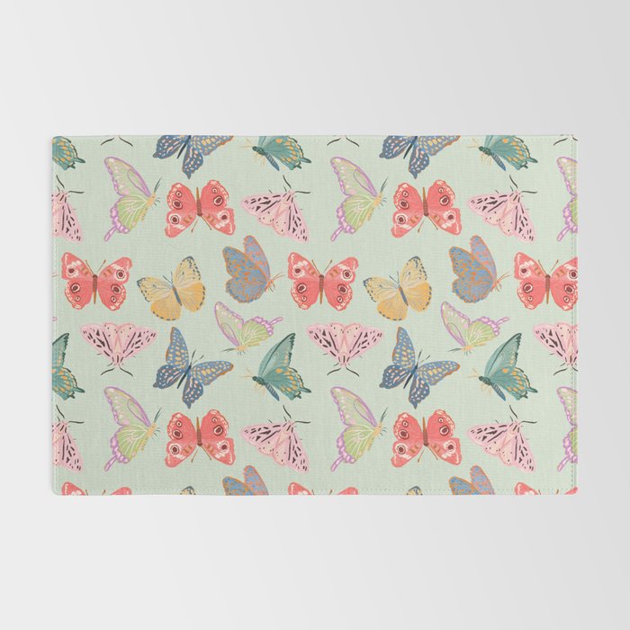 Butterflies and Moths  Rug Gallery Image 2
