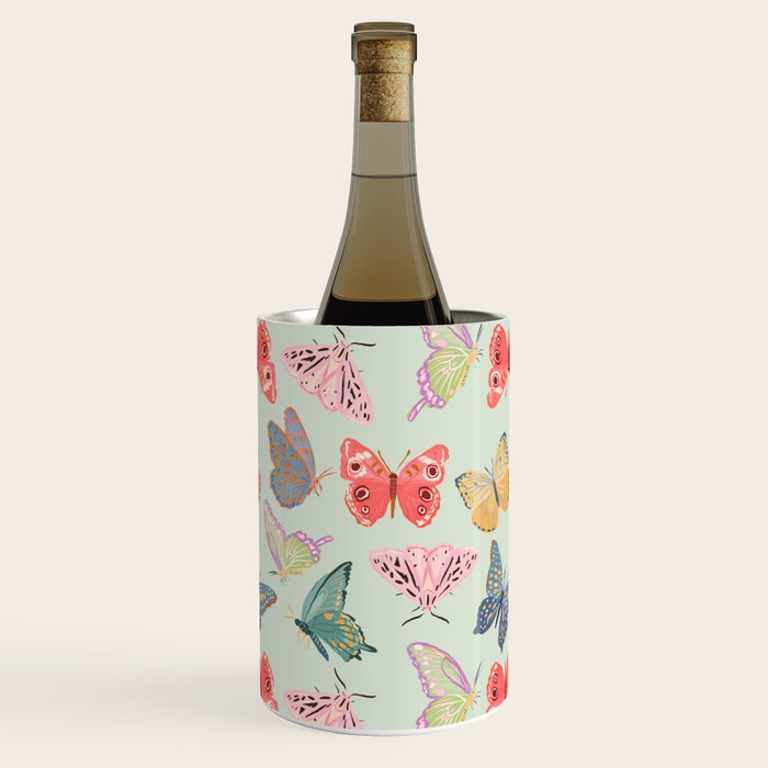 Butterflies and Moths  Wine Chiller Gallery Image 1