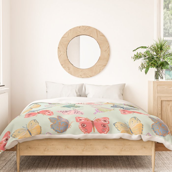 Butterflies and Moths  Duvet Cover Gallery Image 3