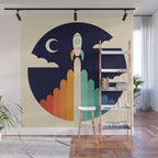 Up Wall Mural Gallery Image 1