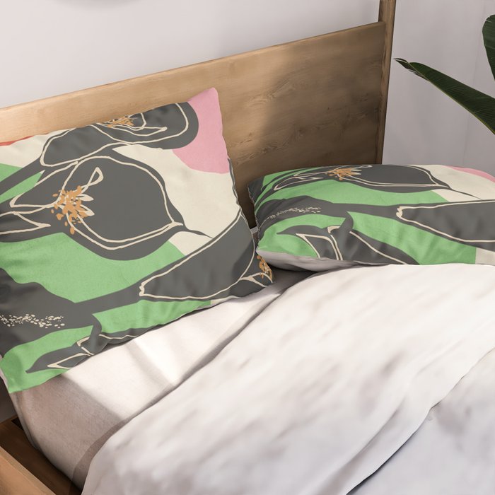Modern Calla Harmony Pillow Sham Gallery Image 2